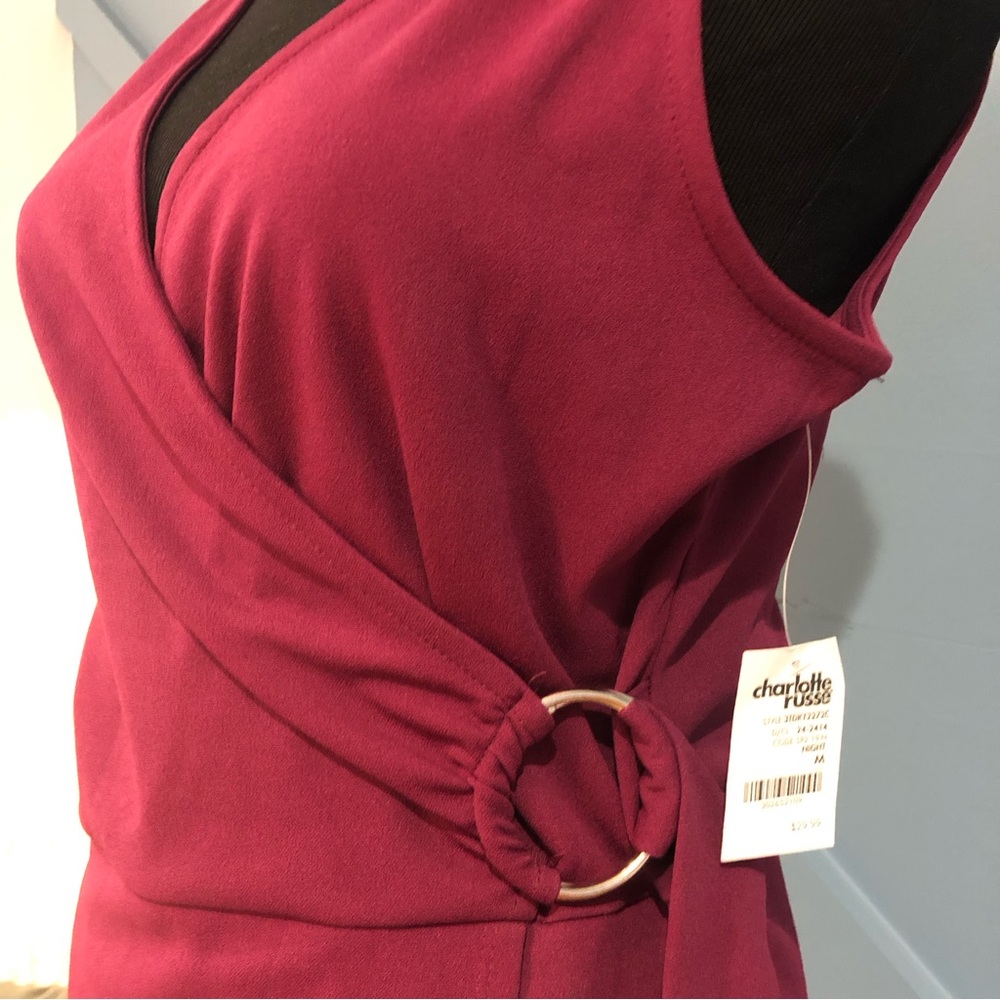 Charlotte Russe Cocktail Purple Dress - Picture 3 of 8